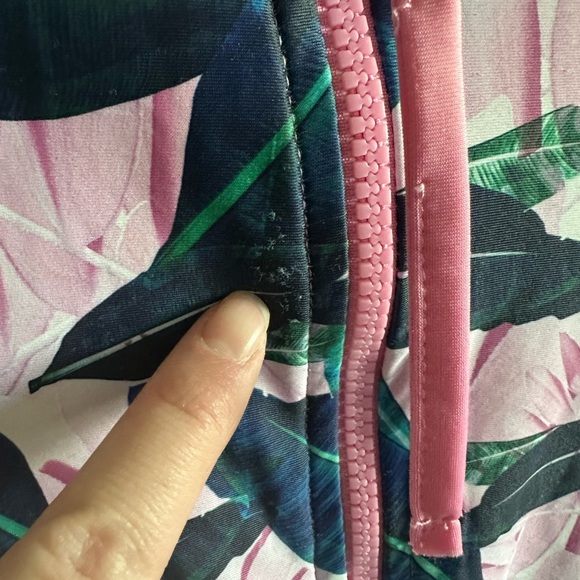 Tame the Sun 2-Piece Bundle Long Sleeve One-Piece Swimsuits Size 12 UPF 50 - Picture 14 of 15